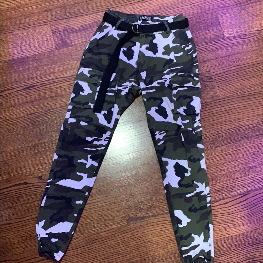 Camo Cargo Pants